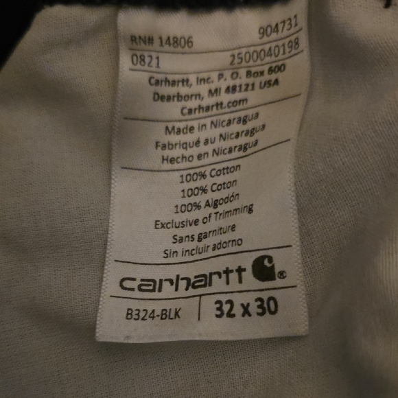 Carhartt Black Work Pants - Picture 5 of 5